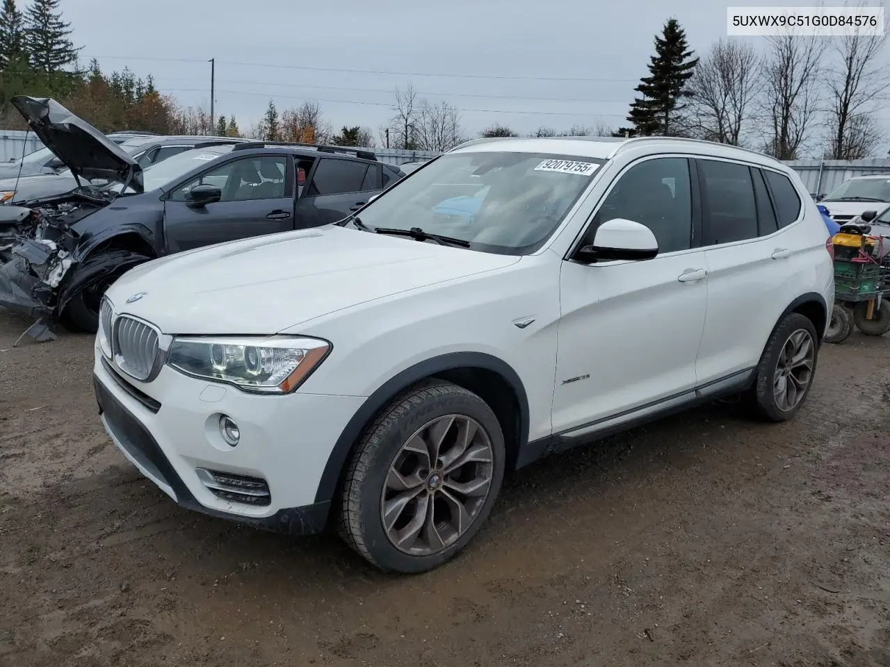 5UXWX9C51G0D84576 2016 BMW X3 xDrive28I