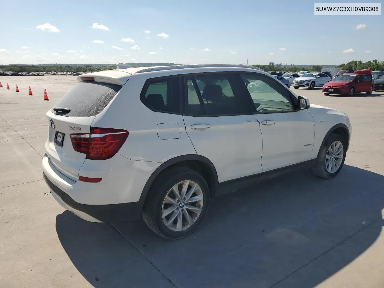 5UXWZ7C3XH0V89308 2017 BMW X3 Sdrive28I