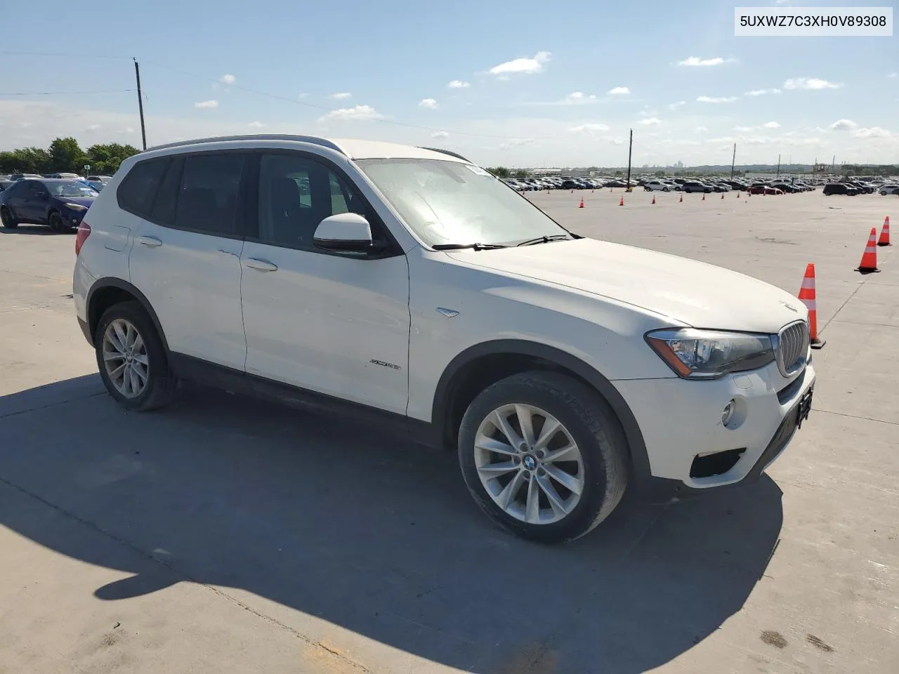 5UXWZ7C3XH0V89308 2017 BMW X3 Sdrive28I