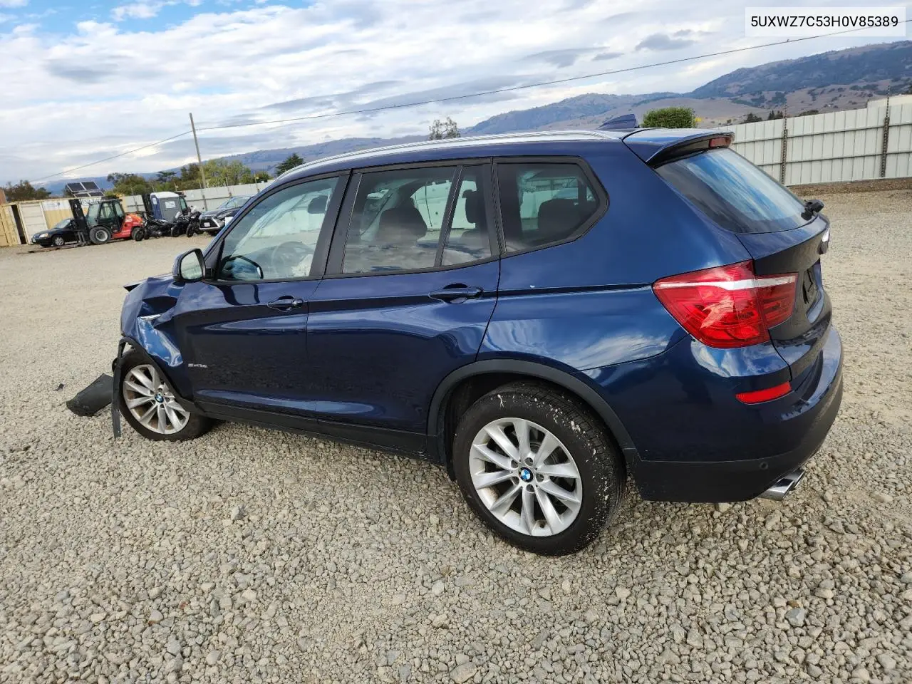 5UXWZ7C53H0V85389 2017 BMW X3 Sdrive28I