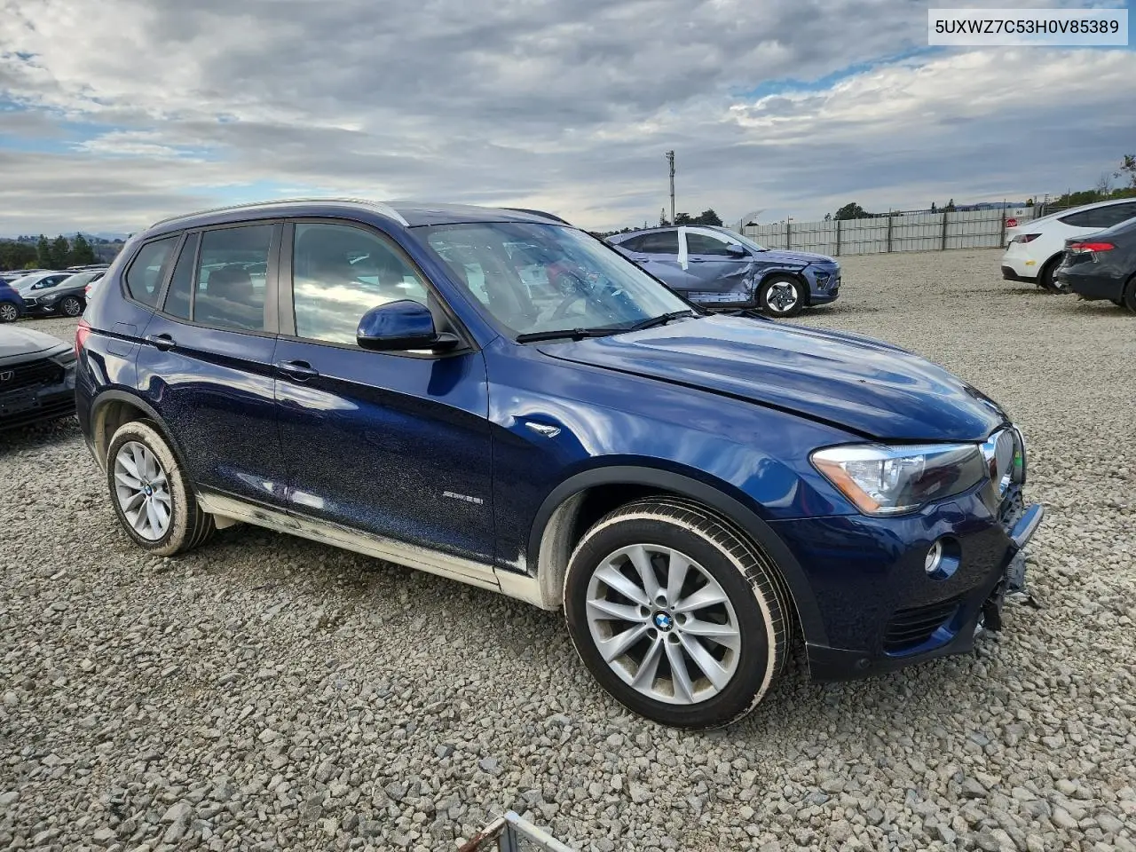 5UXWZ7C53H0V85389 2017 BMW X3 Sdrive28I