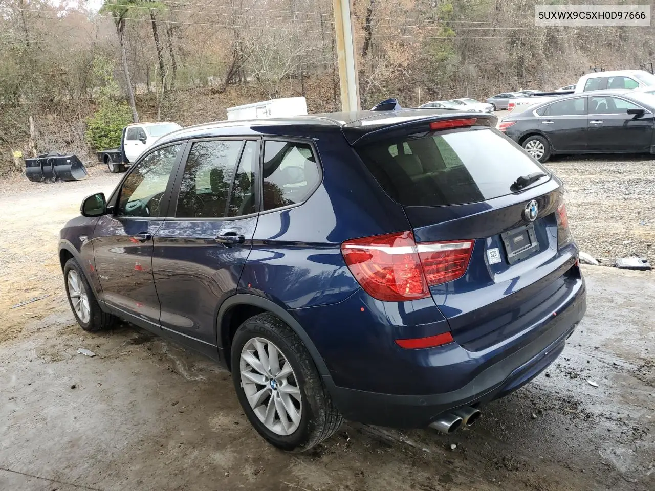 5UXWX9C5XH0D97666 2017 BMW X3 xDrive28I