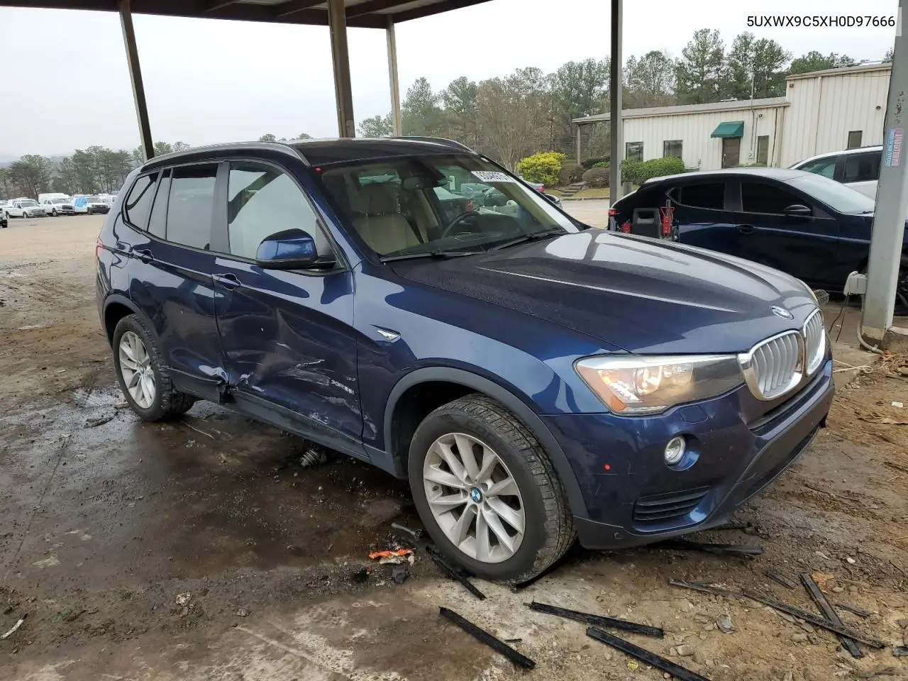 5UXWX9C5XH0D97666 2017 BMW X3 xDrive28I