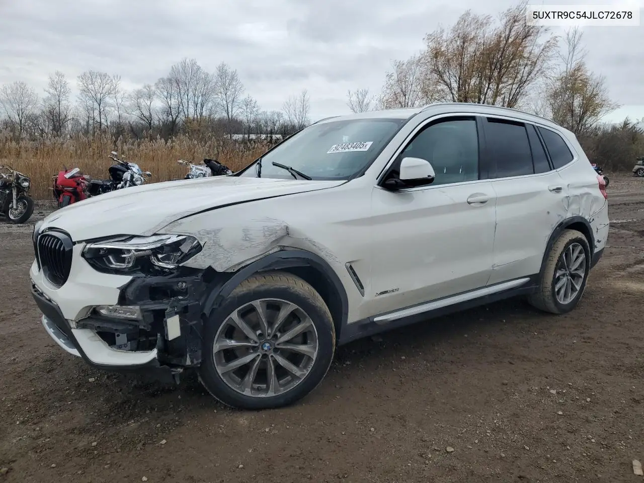5UXTR9C54JLC72678 2018 BMW X3 xDrive30I