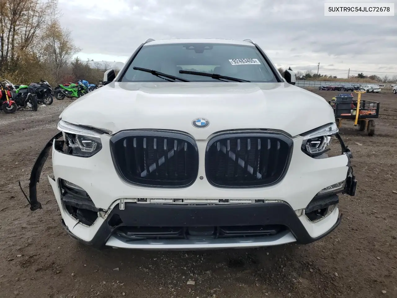 5UXTR9C54JLC72678 2018 BMW X3 xDrive30I