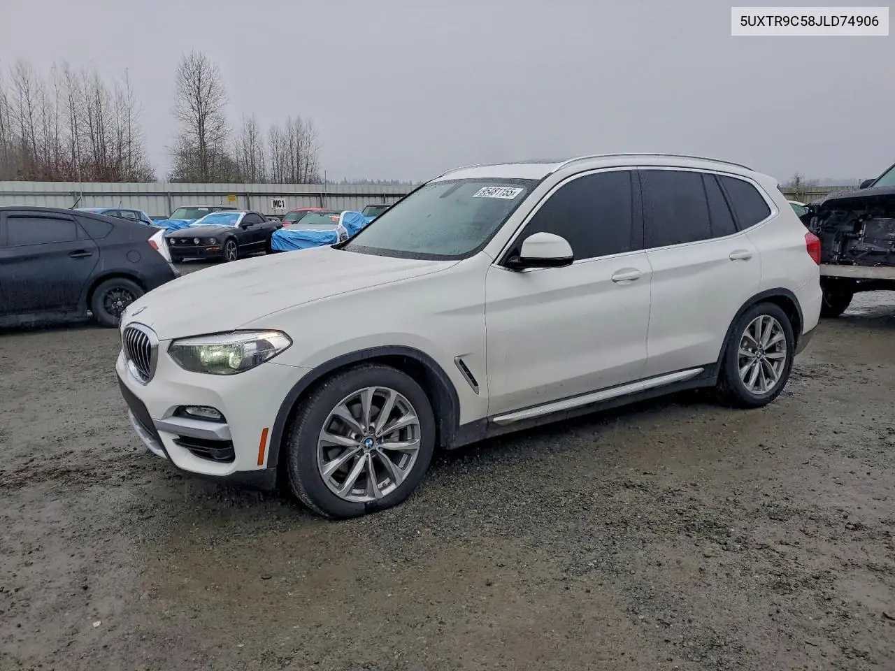 5UXTR9C58JLD74906 2018 BMW X3 xDrive30I