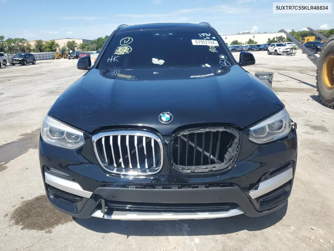 5UXTR7C55KLR48834 2019 BMW X3 Sdrive30I