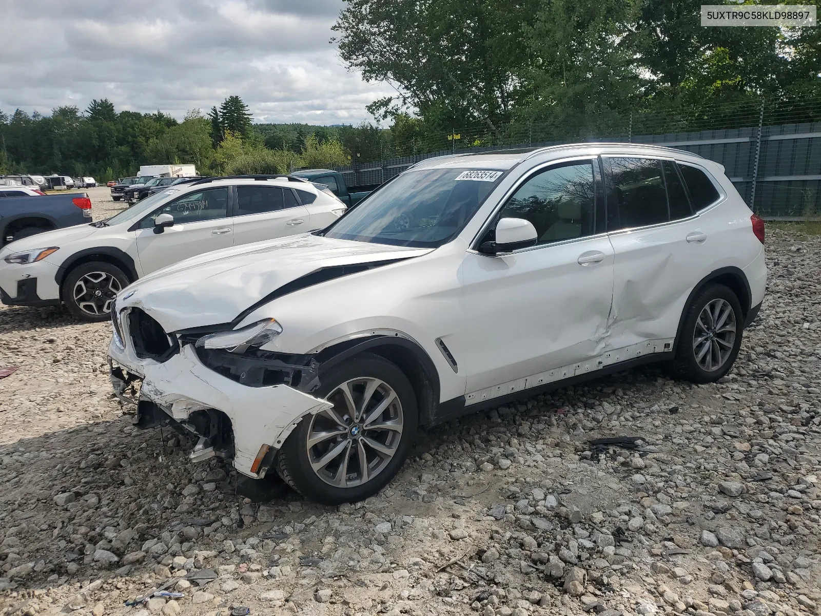 5UXTR9C58KLD98897 2019 BMW X3 xDrive30I