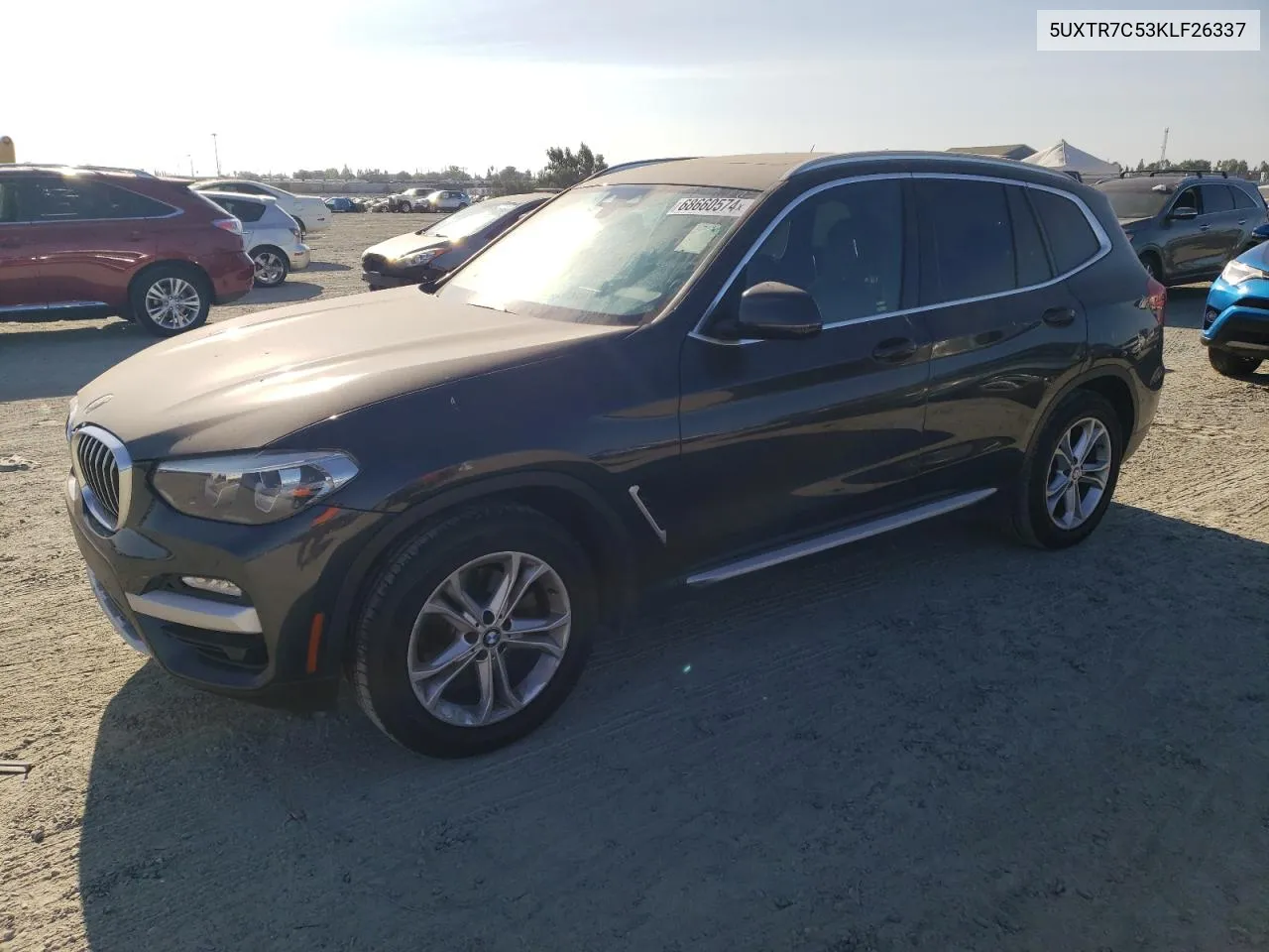 5UXTR7C53KLF26337 2019 BMW X3 Sdrive30I