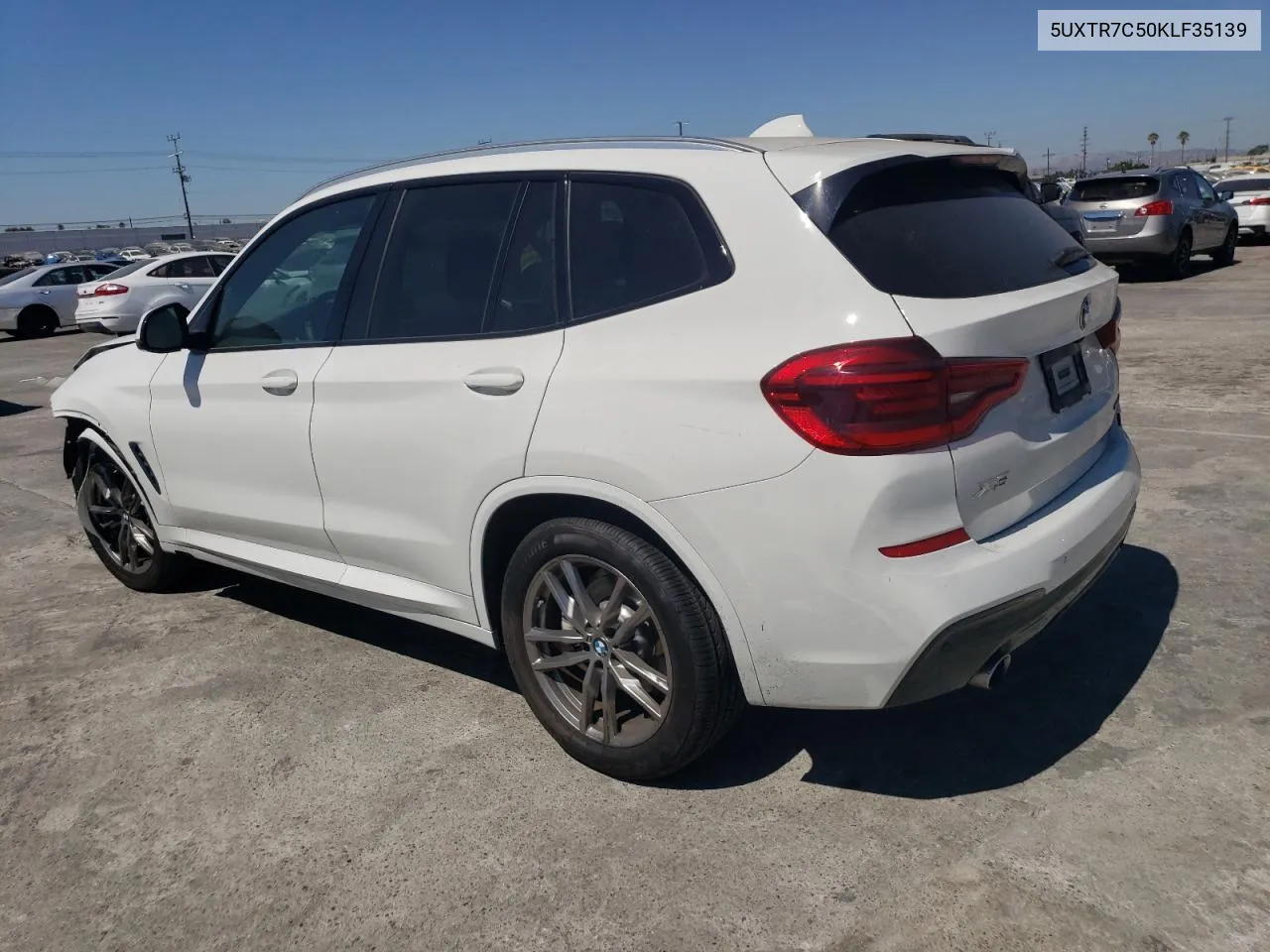 5UXTR7C50KLF35139 2019 BMW X3 Sdrive30I