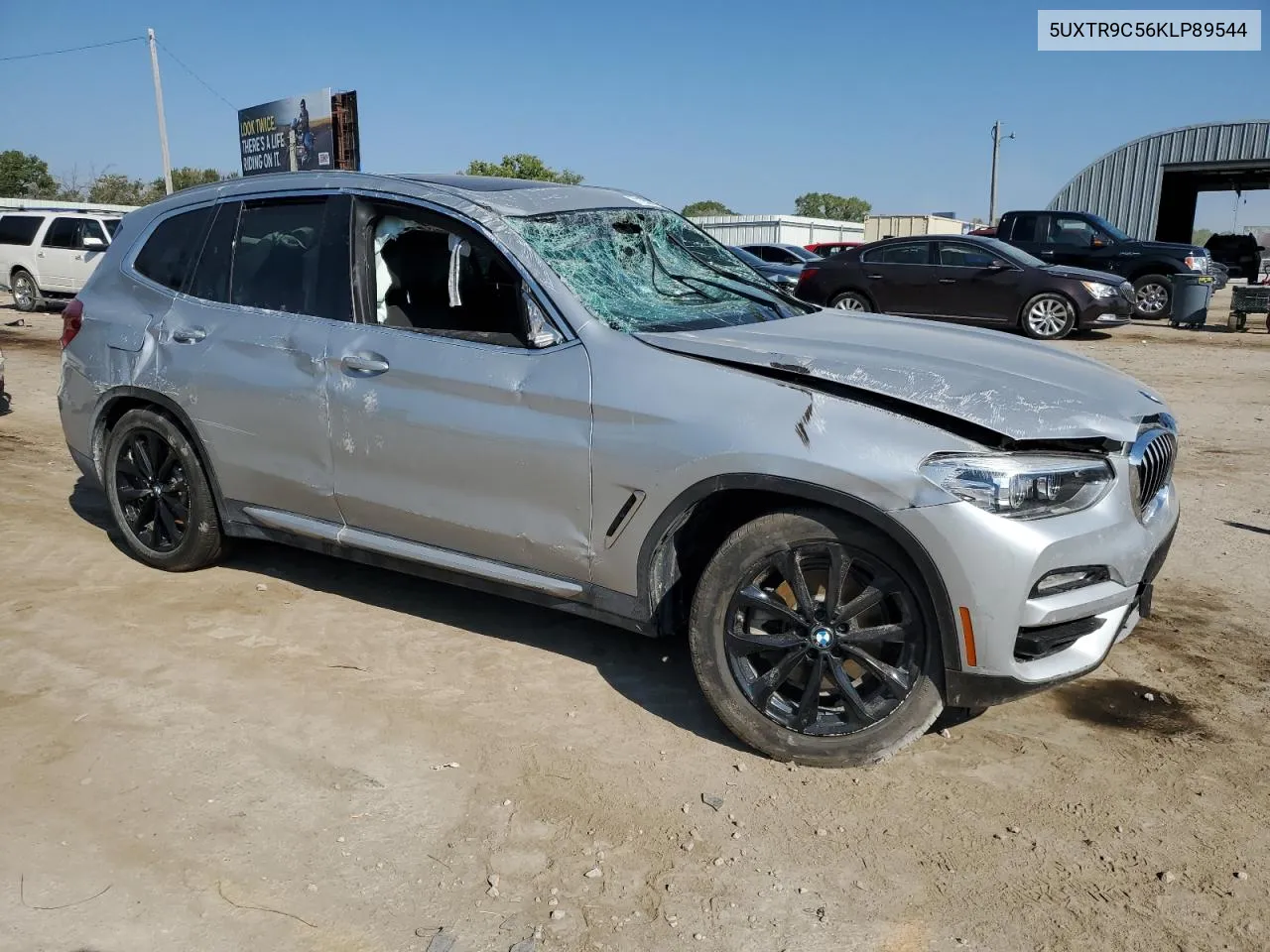 5UXTR9C56KLP89544 2019 BMW X3 xDrive30I