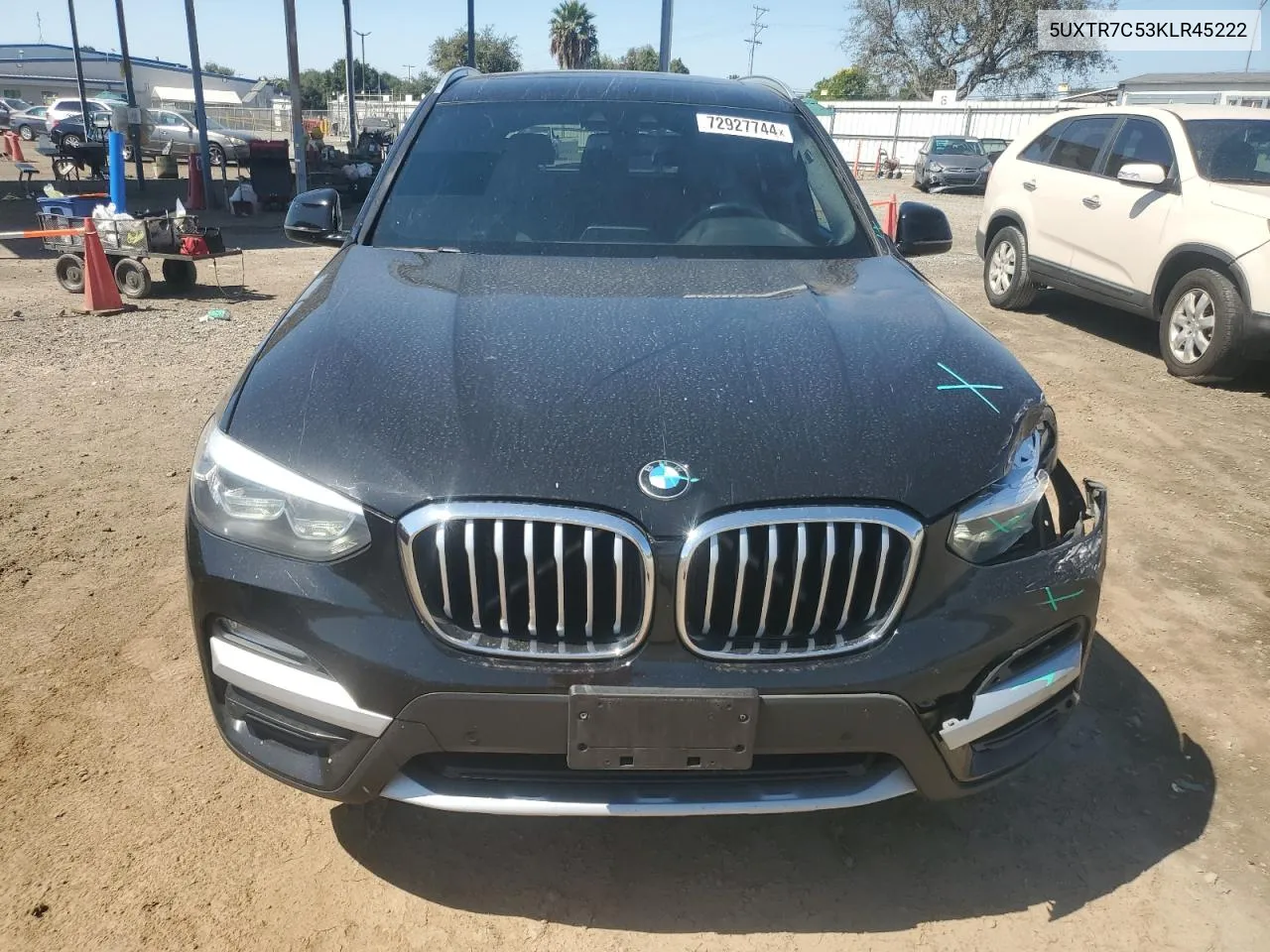 5UXTR7C53KLR45222 2019 BMW X3 Sdrive30I