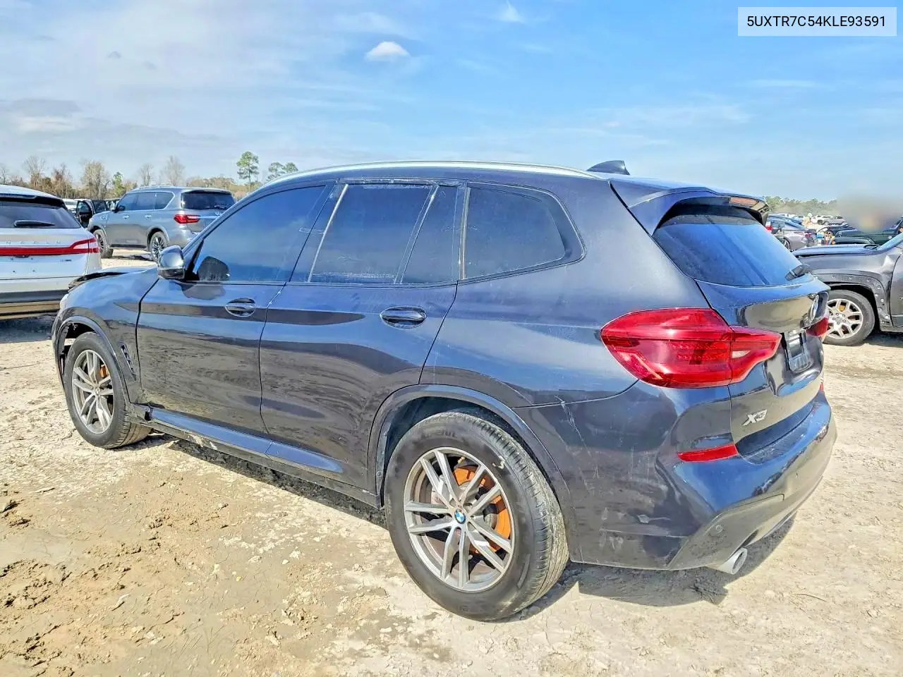 5UXTR7C54KLE93591 2019 BMW X3 Sdrive30I