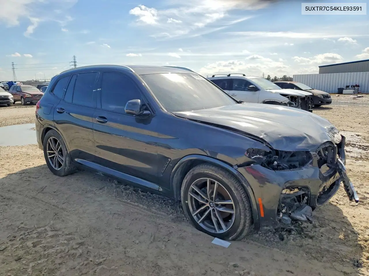 5UXTR7C54KLE93591 2019 BMW X3 Sdrive30I
