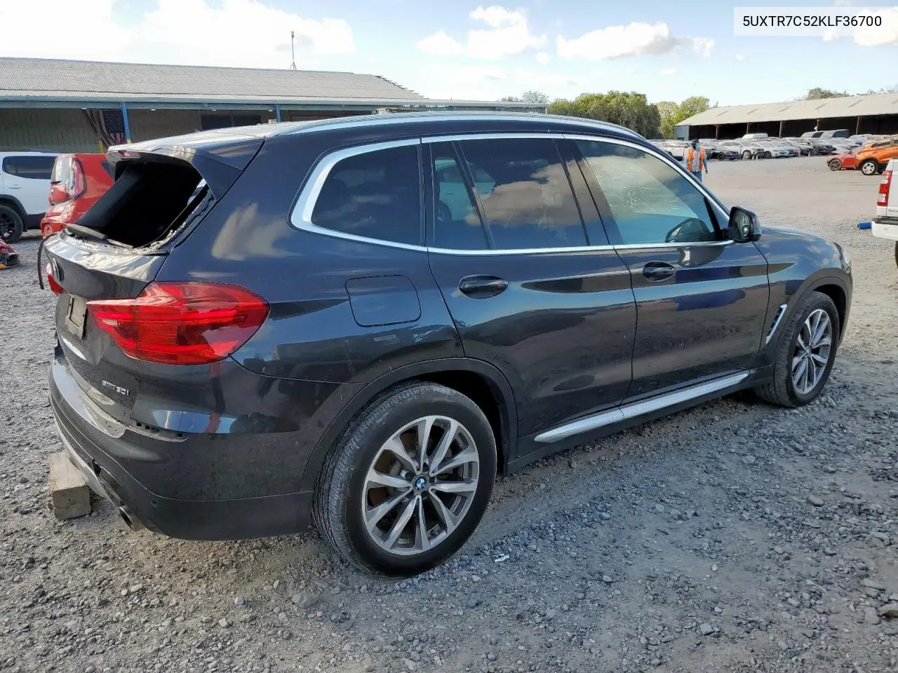 5UXTR7C52KLF36700 2019 BMW X3 Sdrive30I
