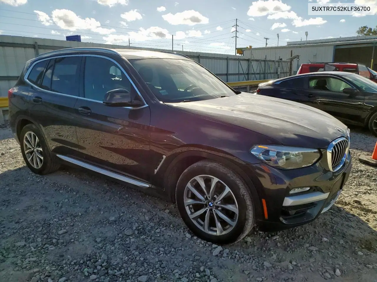 5UXTR7C52KLF36700 2019 BMW X3 Sdrive30I