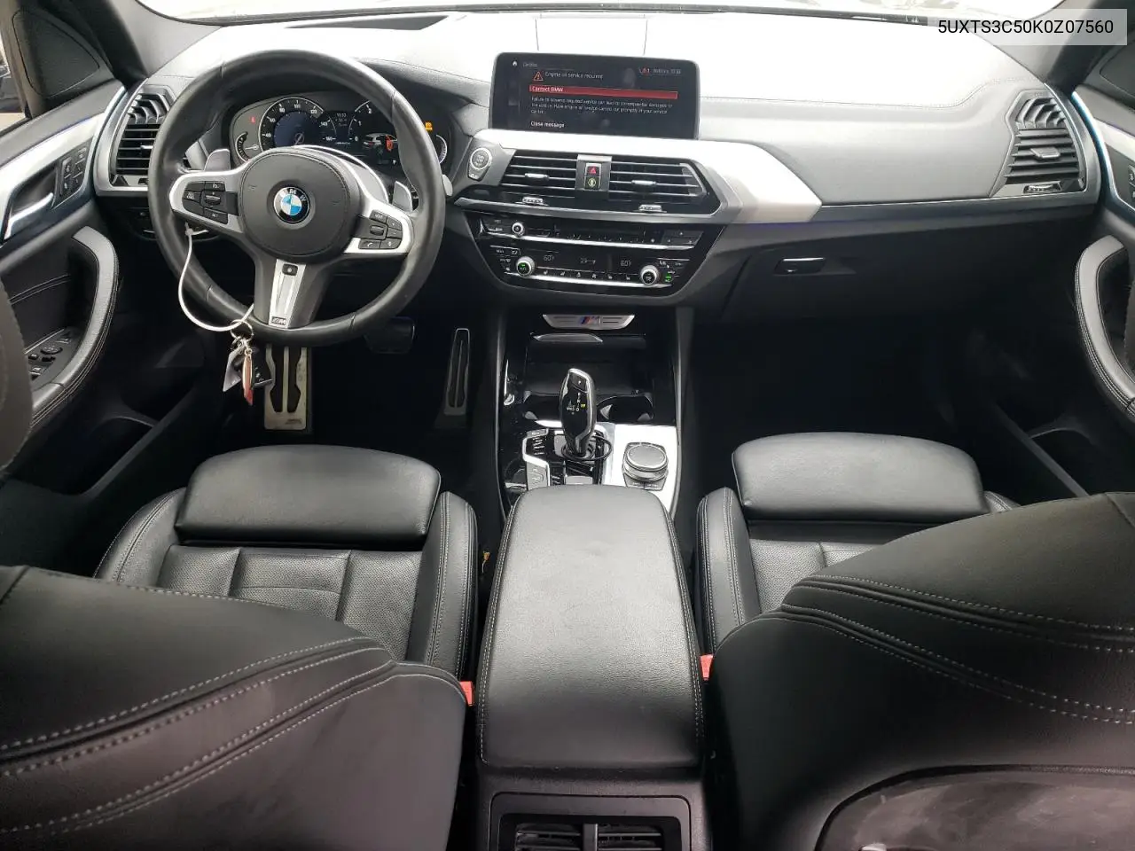5UXTS3C50K0Z07560 2019 BMW X3 xDrivem40I