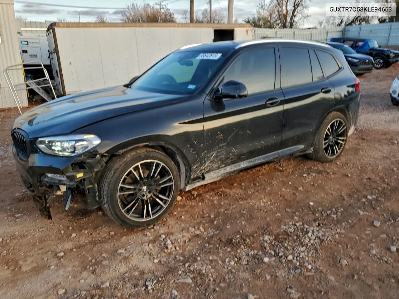 5UXTR7C58KLE94663 2019 BMW X3 Sdrive30I