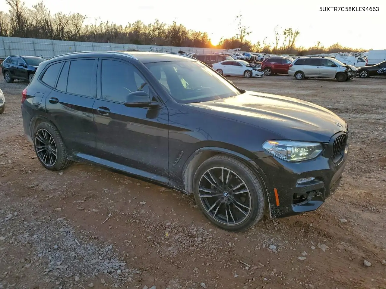 5UXTR7C58KLE94663 2019 BMW X3 Sdrive30I
