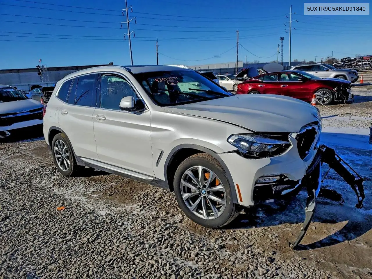 5UXTR9C5XKLD91840 2019 BMW X3 xDrive30I