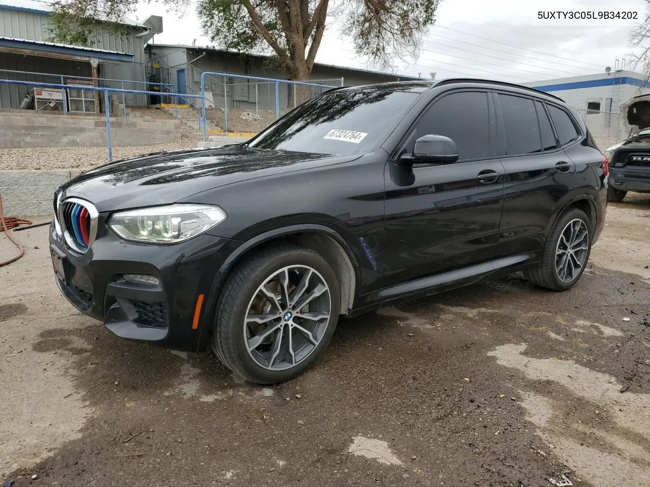 5UXTY3C05L9B34202 2020 BMW X3 Sdrive30I