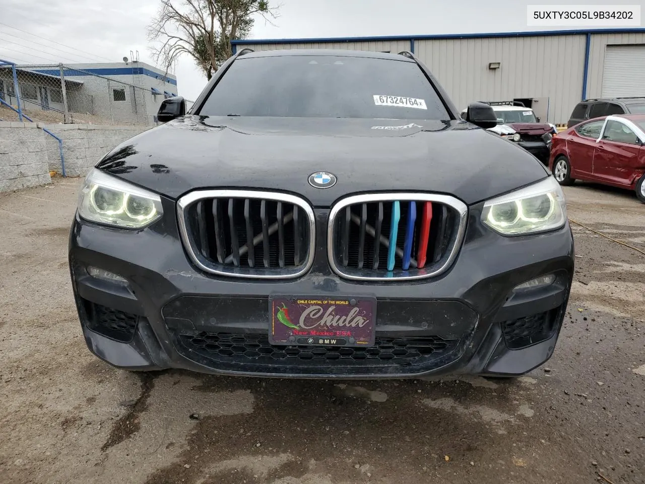 5UXTY3C05L9B34202 2020 BMW X3 Sdrive30I