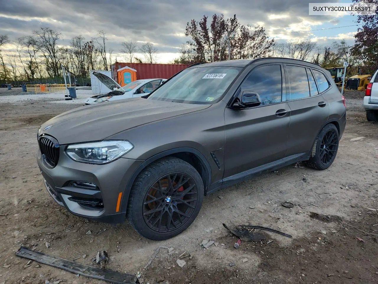 5UXTY3C02LLE55391 2020 BMW X3 Sdrive30I