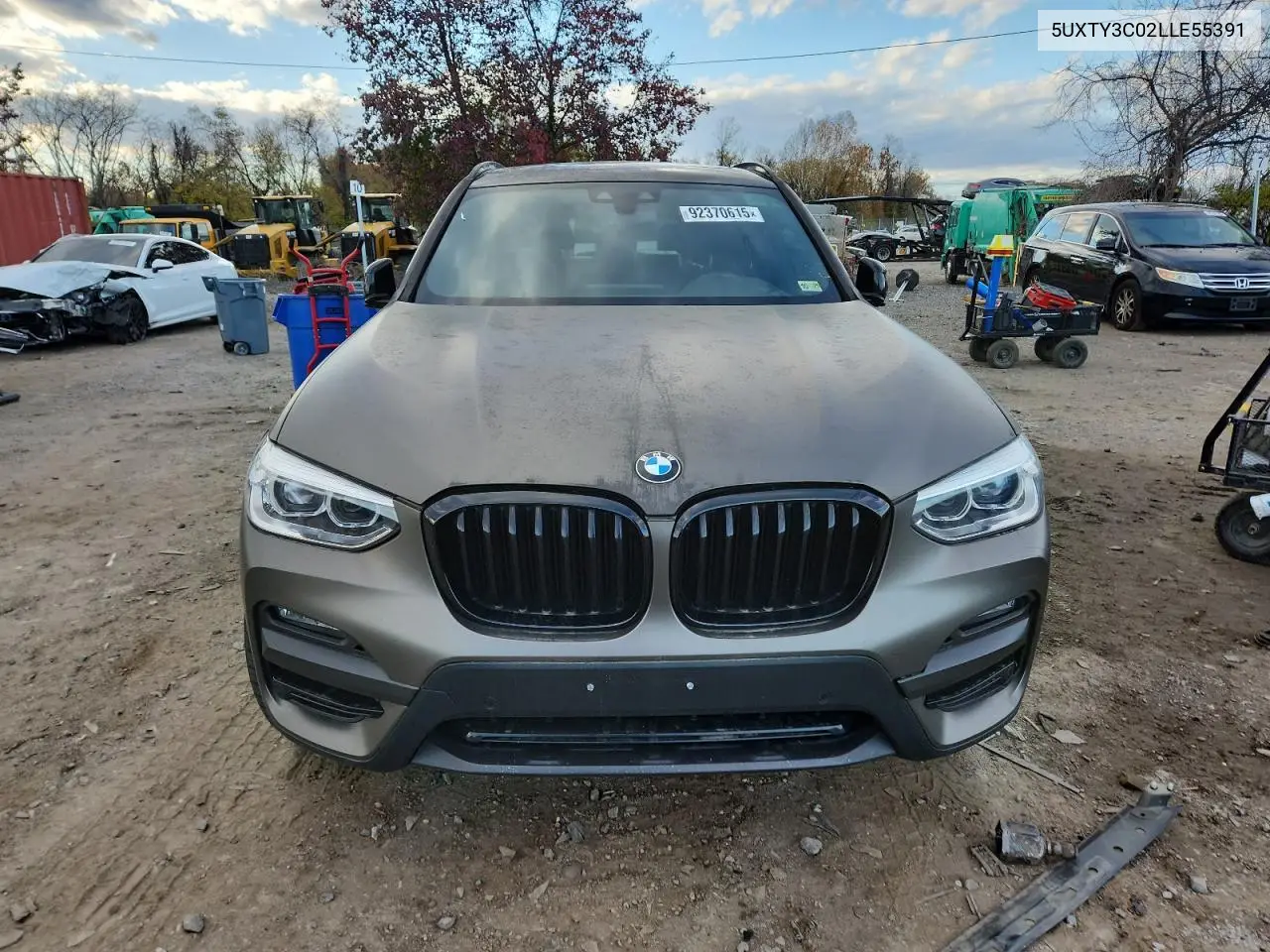 5UXTY3C02LLE55391 2020 BMW X3 Sdrive30I