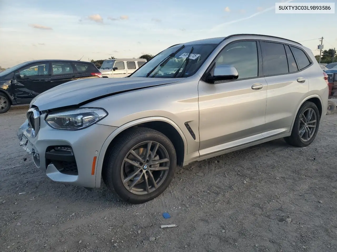 5UXTY3C03L9B93586 2020 BMW X3 Sdrive30I