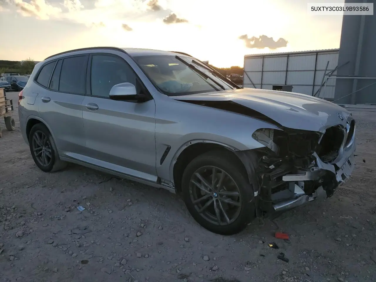 5UXTY3C03L9B93586 2020 BMW X3 Sdrive30I