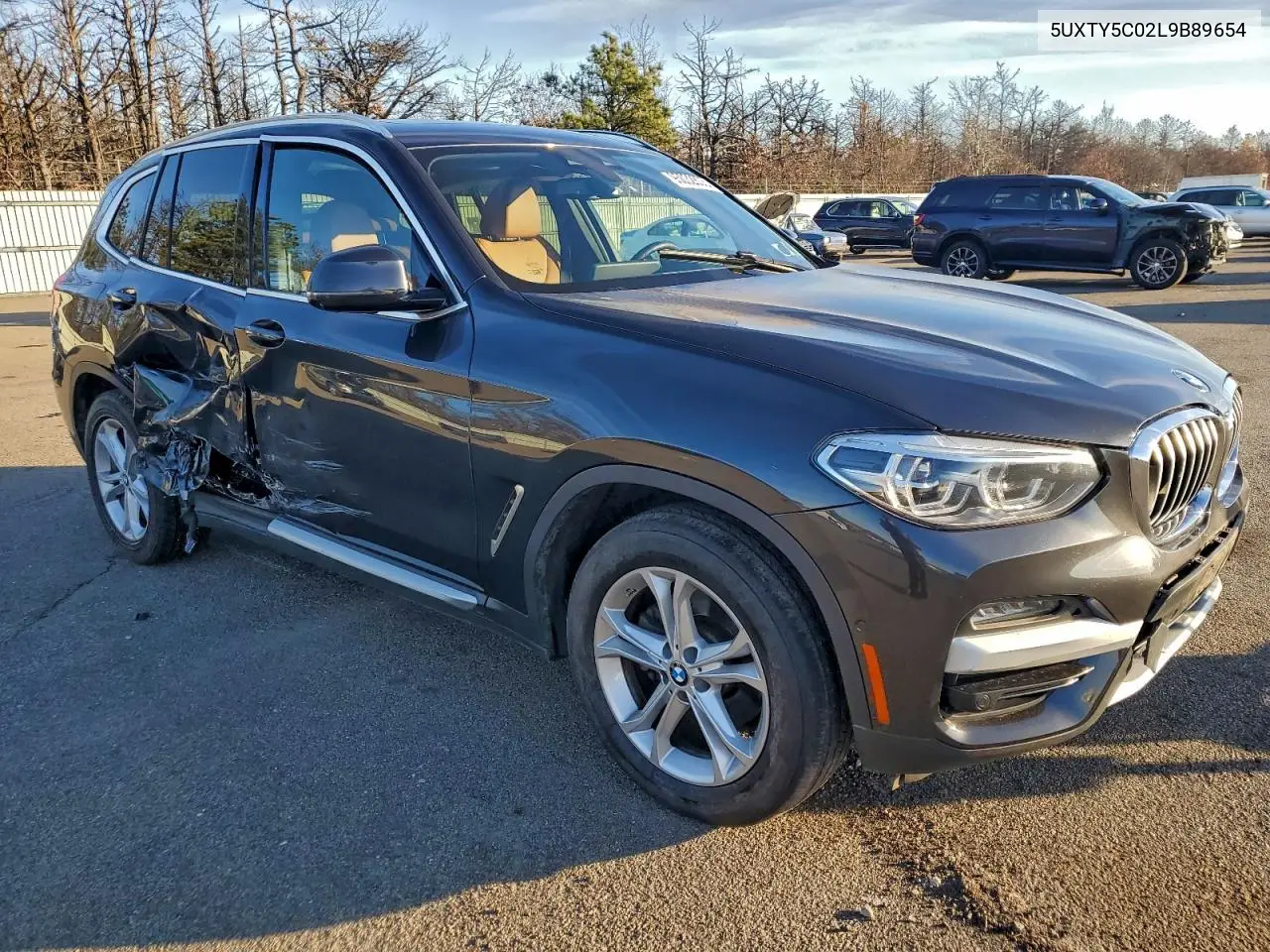 5UXTY5C02L9B89654 2020 BMW X3 xDrive30I