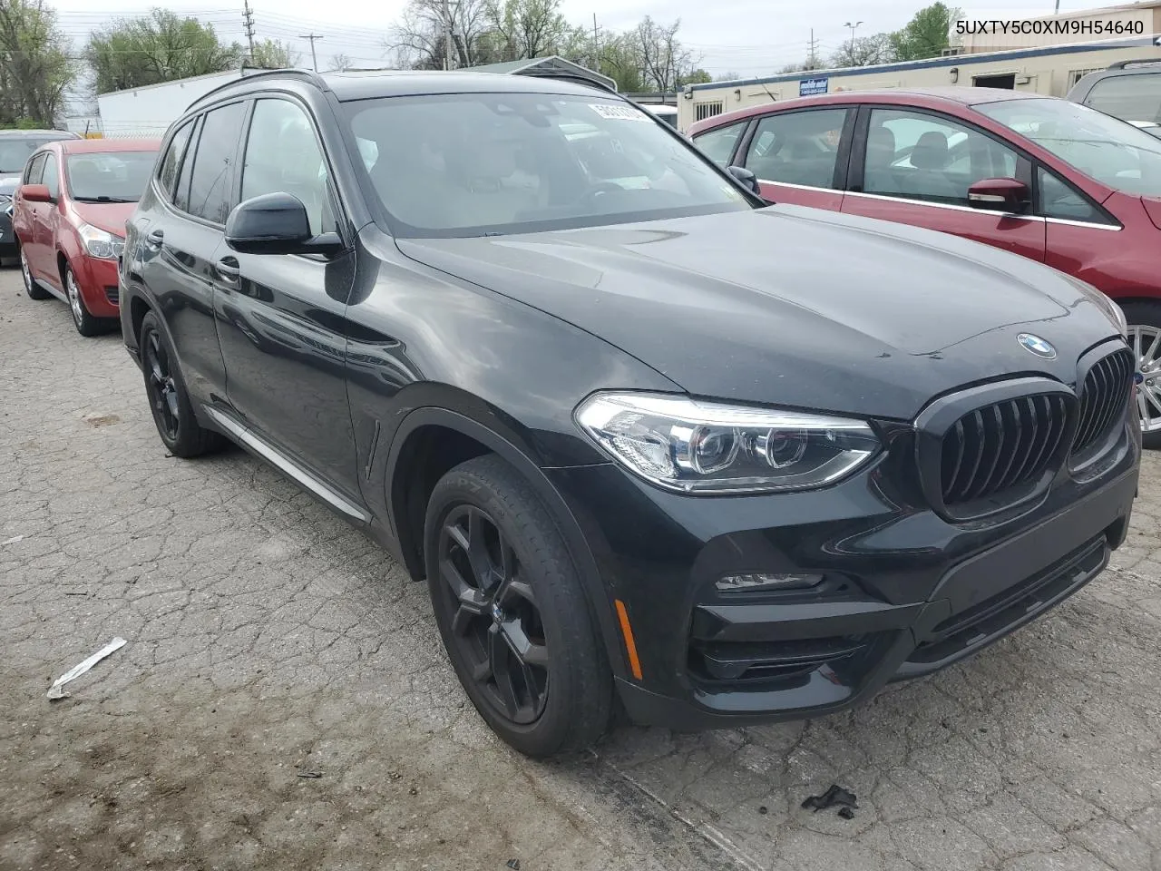 5UXTY5C0XM9H54640 2021 BMW X3 xDrive30I