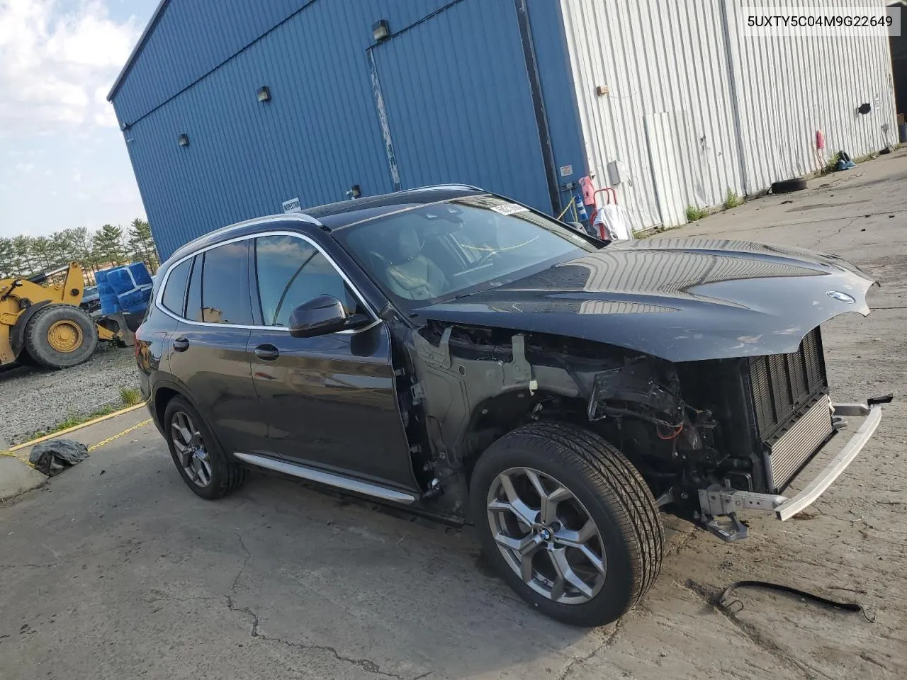 5UXTY5C04M9G22649 2021 BMW X3 xDrive30I