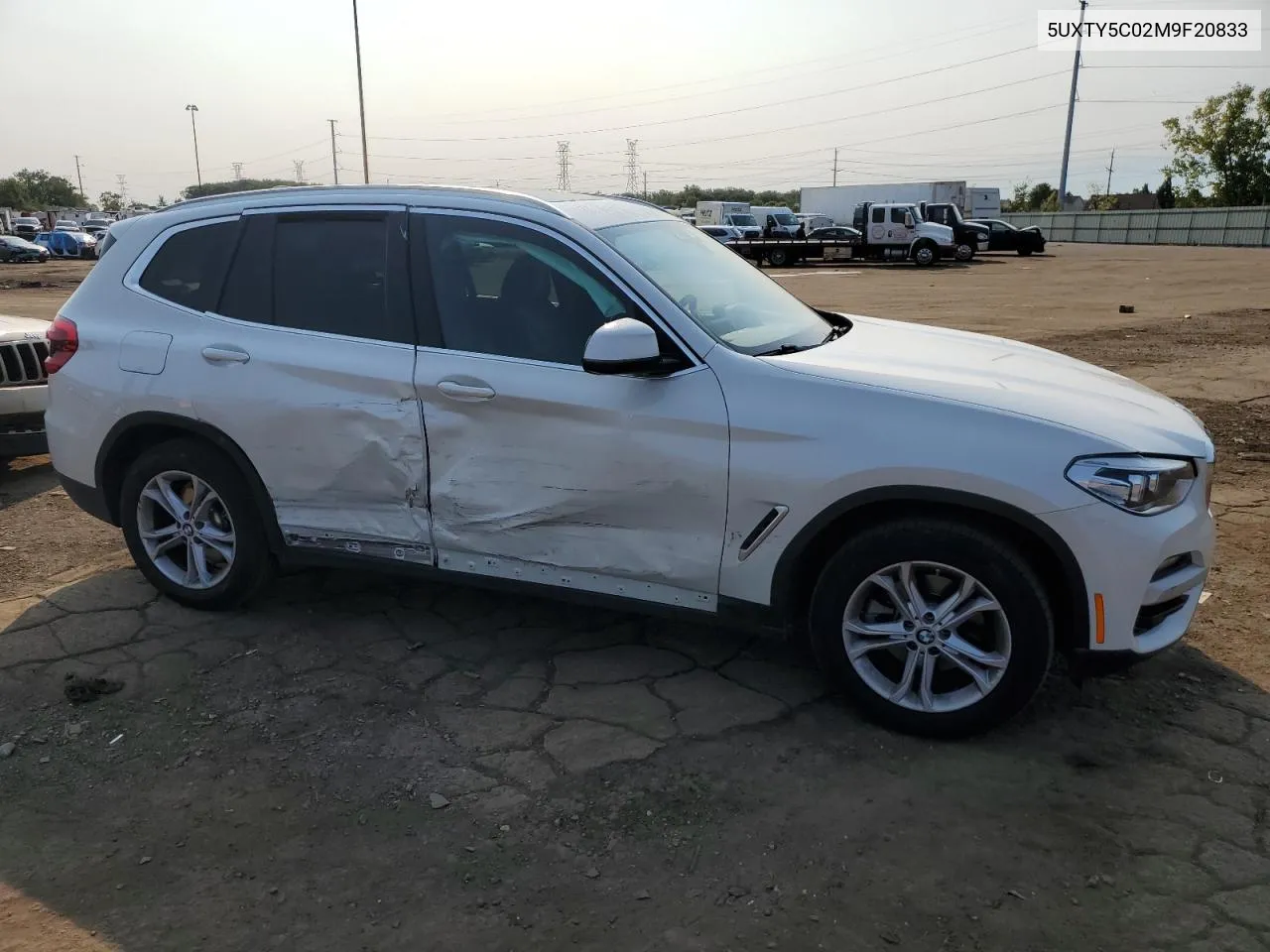 5UXTY5C02M9F20833 2021 BMW X3 xDrive30I