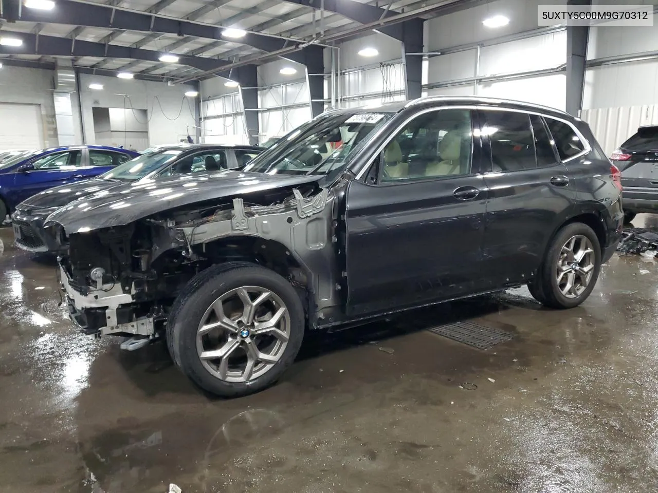 5UXTY5C00M9G70312 2021 BMW X3 xDrive30I