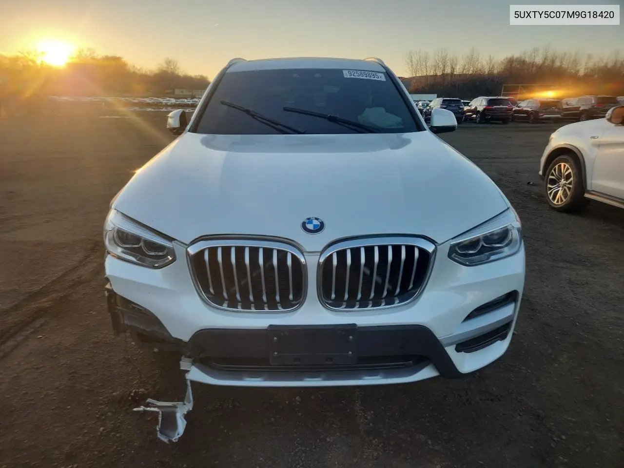 5UXTY5C07M9G18420 2021 BMW X3 xDrive30I