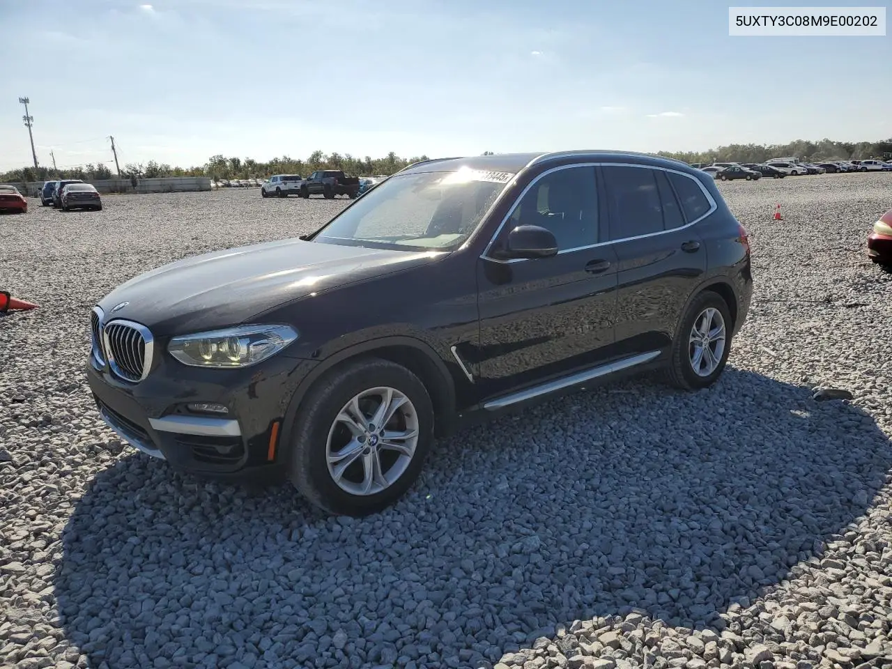 5UXTY3C08M9E00202 2021 BMW X3 Sdrive30I