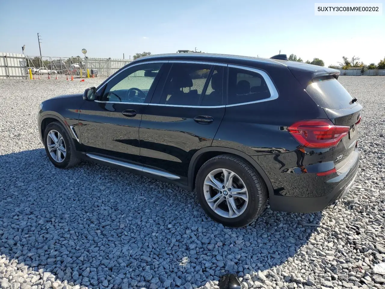 5UXTY3C08M9E00202 2021 BMW X3 Sdrive30I