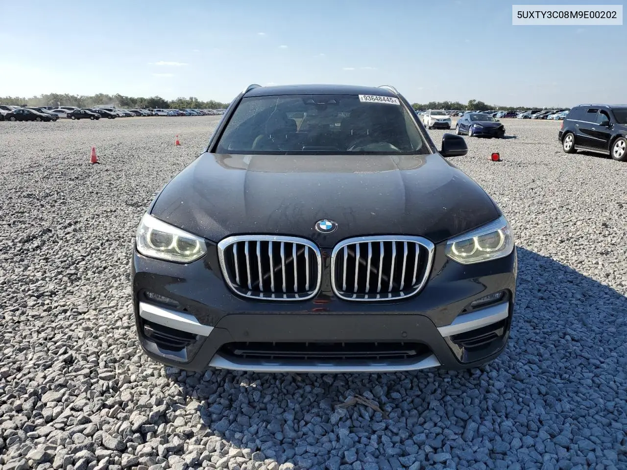 5UXTY3C08M9E00202 2021 BMW X3 Sdrive30I