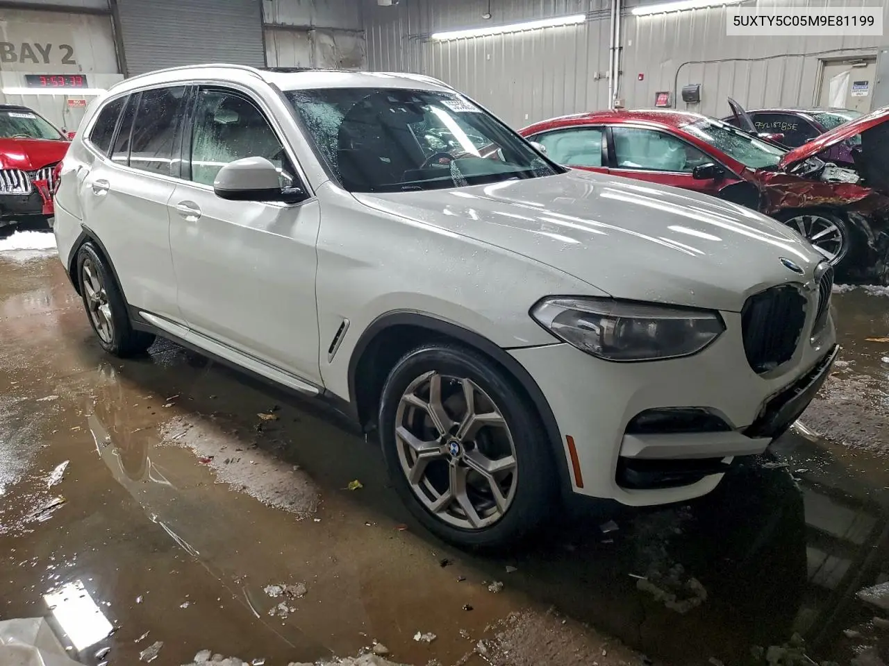5UXTY5C05M9E81199 2021 BMW X3 xDrive30I