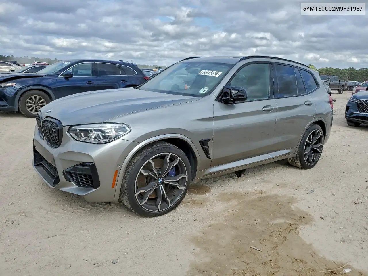 5YMTS0C02M9F31957 2021 BMW X3 M Competition