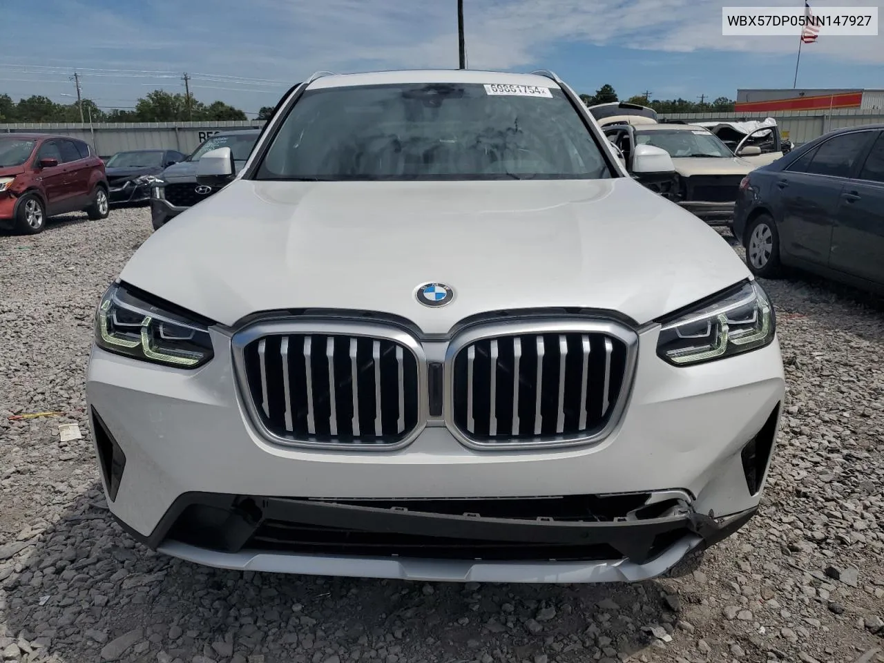 WBX57DP05NN147927 2022 BMW X3 xDrive30I