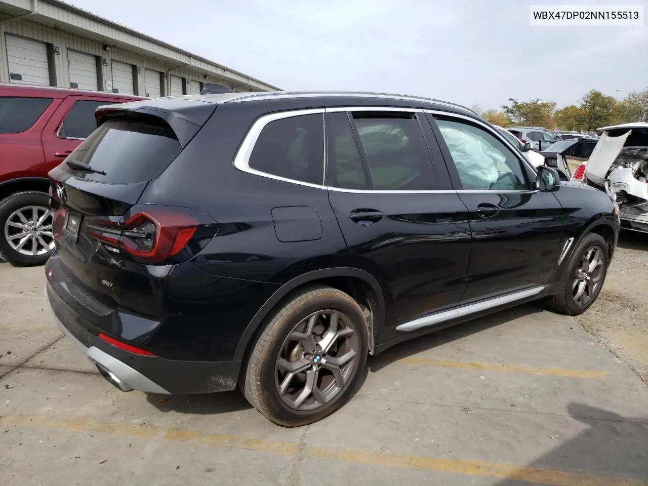 WBX47DP02NN155513 2022 BMW X3 Sdrive30I