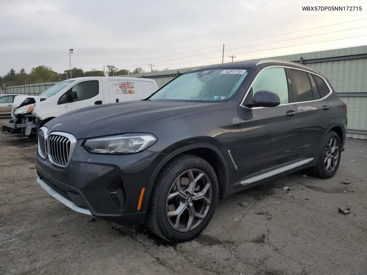 WBX57DP05NN172715 2022 BMW X3 xDrive30I