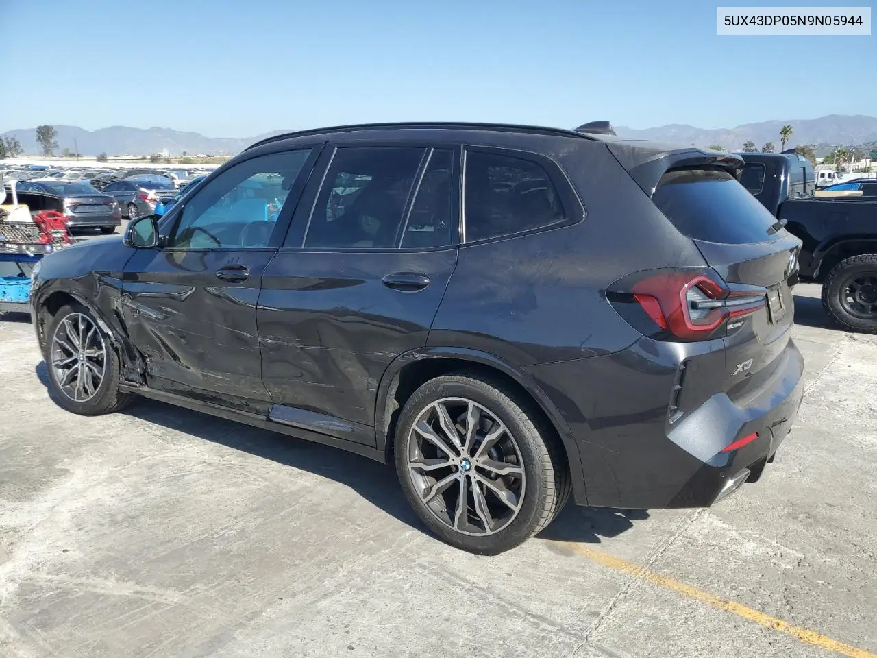 5UX43DP05N9N05944 2022 BMW X3 Sdrive30I