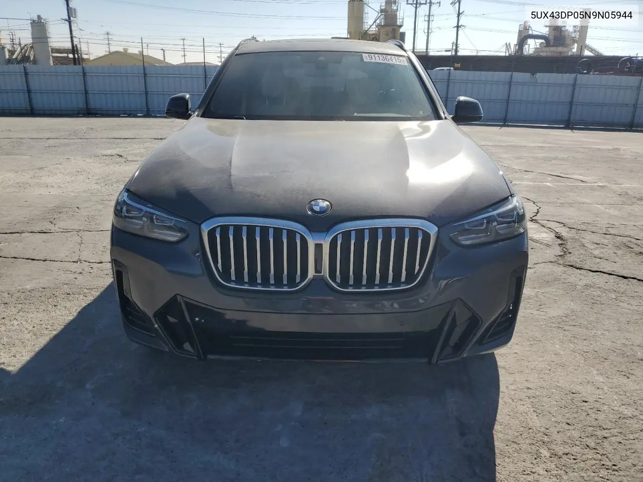 5UX43DP05N9N05944 2022 BMW X3 Sdrive30I