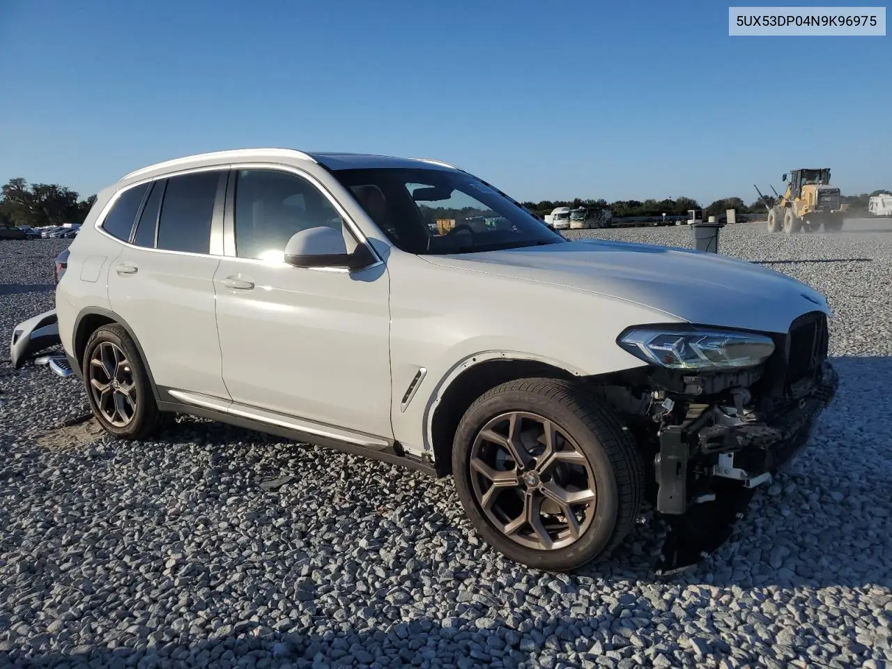 5UX53DP04N9K96975 2022 BMW X3 xDrive30I