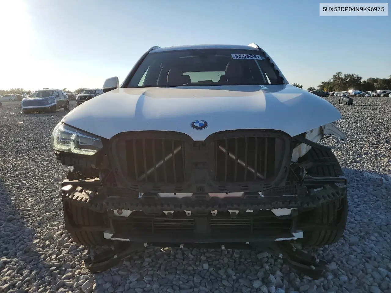 5UX53DP04N9K96975 2022 BMW X3 xDrive30I
