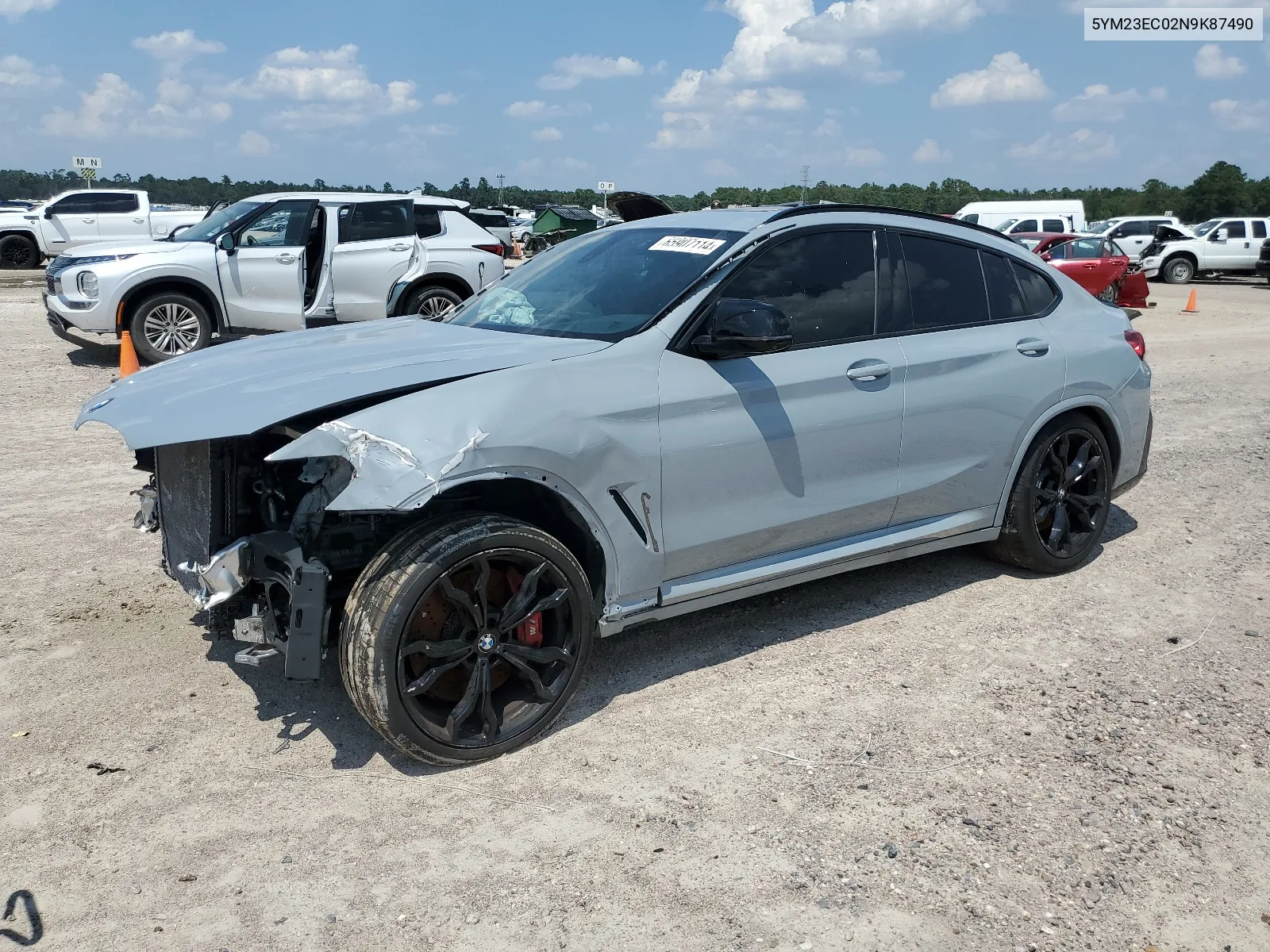 5YM23EC02N9K87490 2022 BMW X4 M