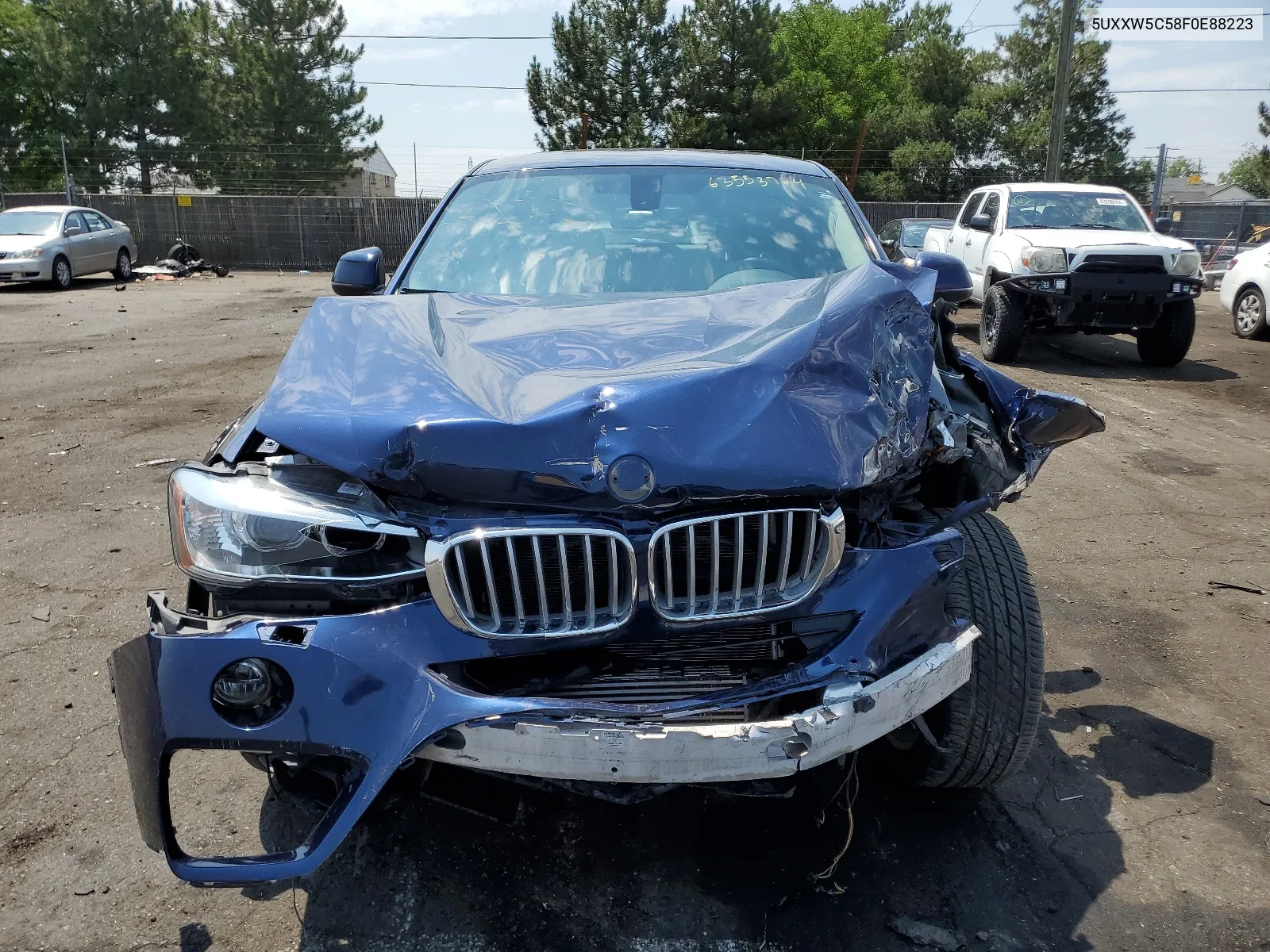 5UXXW5C58F0E88223 2015 BMW X4 xDrive35I